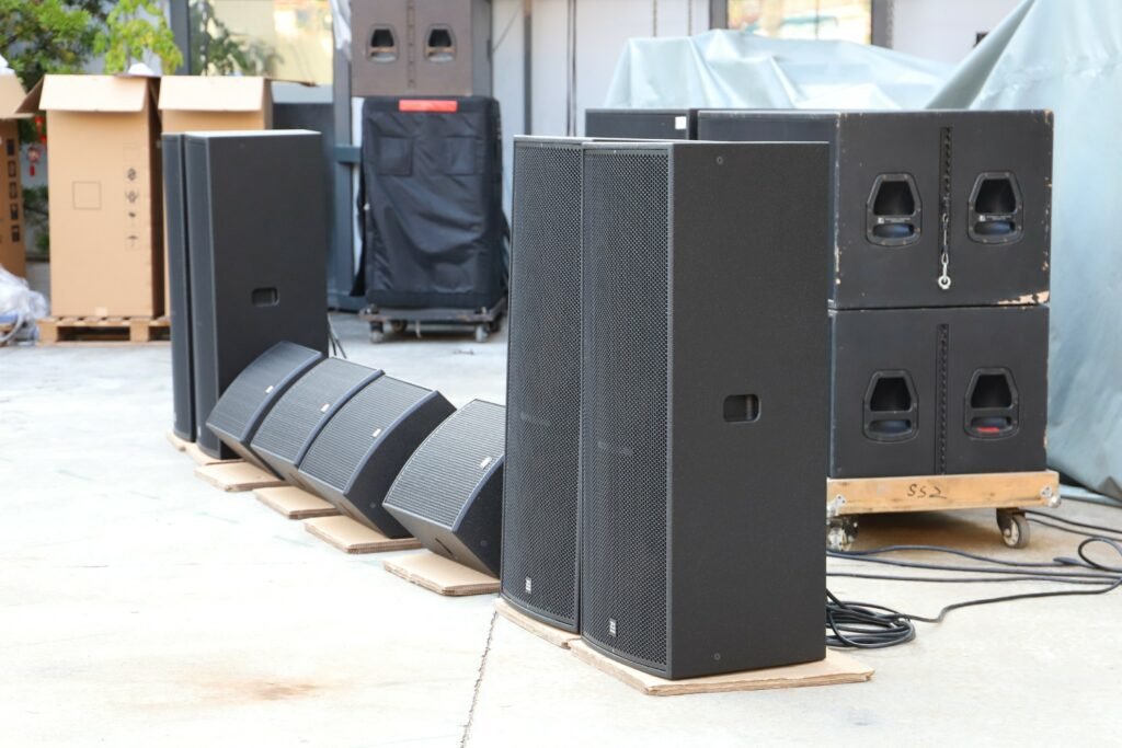 dual 15 inch full range speaker
