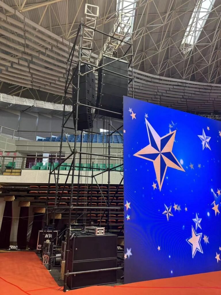 PA system for graduation events