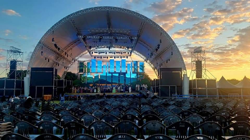 ZSOUND LA210+LA18S Outdoor Concert Speakers Shine at South Korea's Wellness Festival