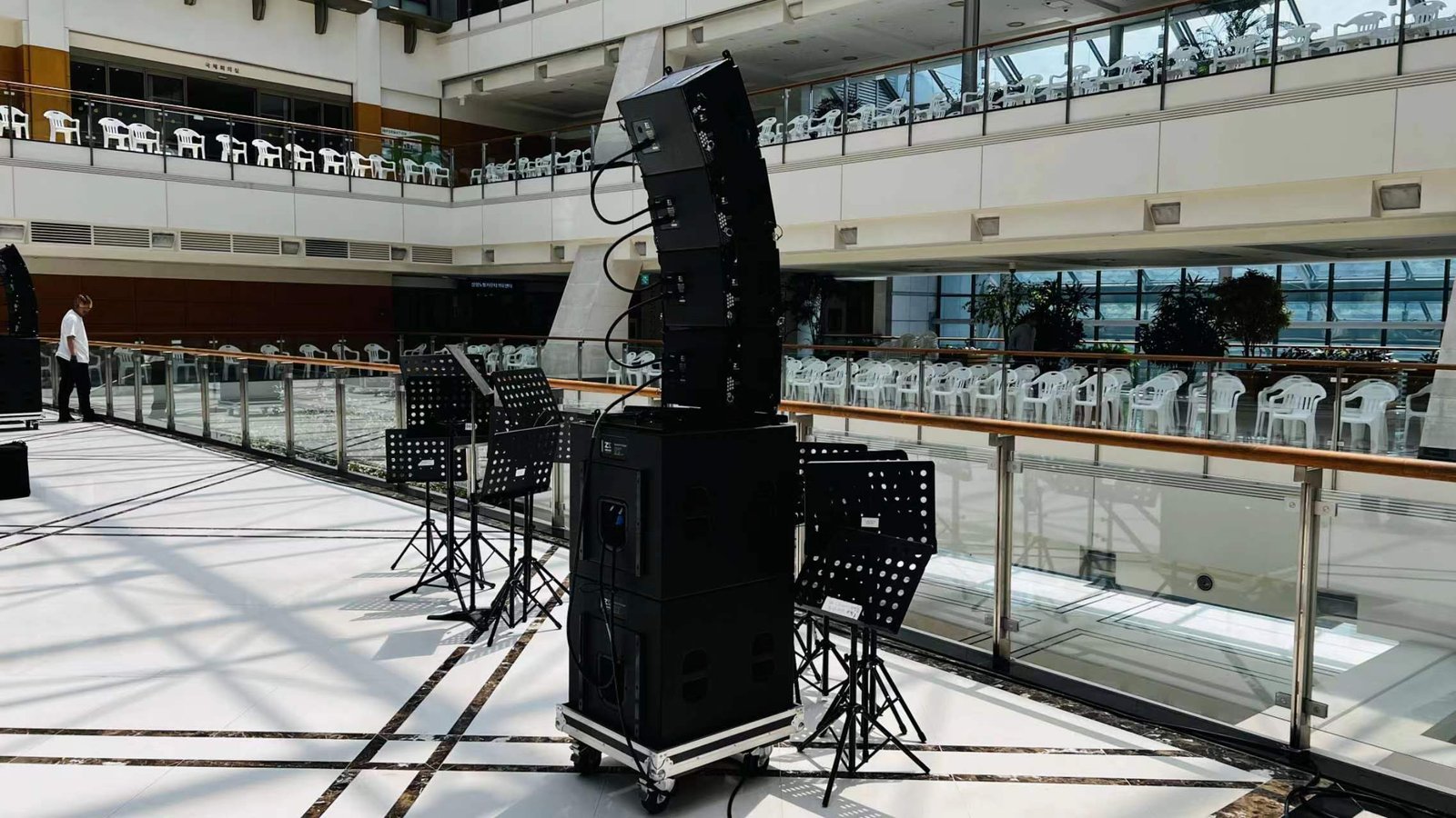 LC10 mini Line Array Speakers Power “OST in My Heart” Concert