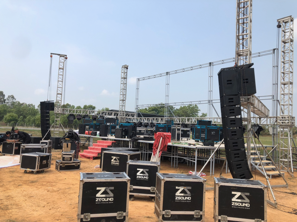 Music Festival Sound System 