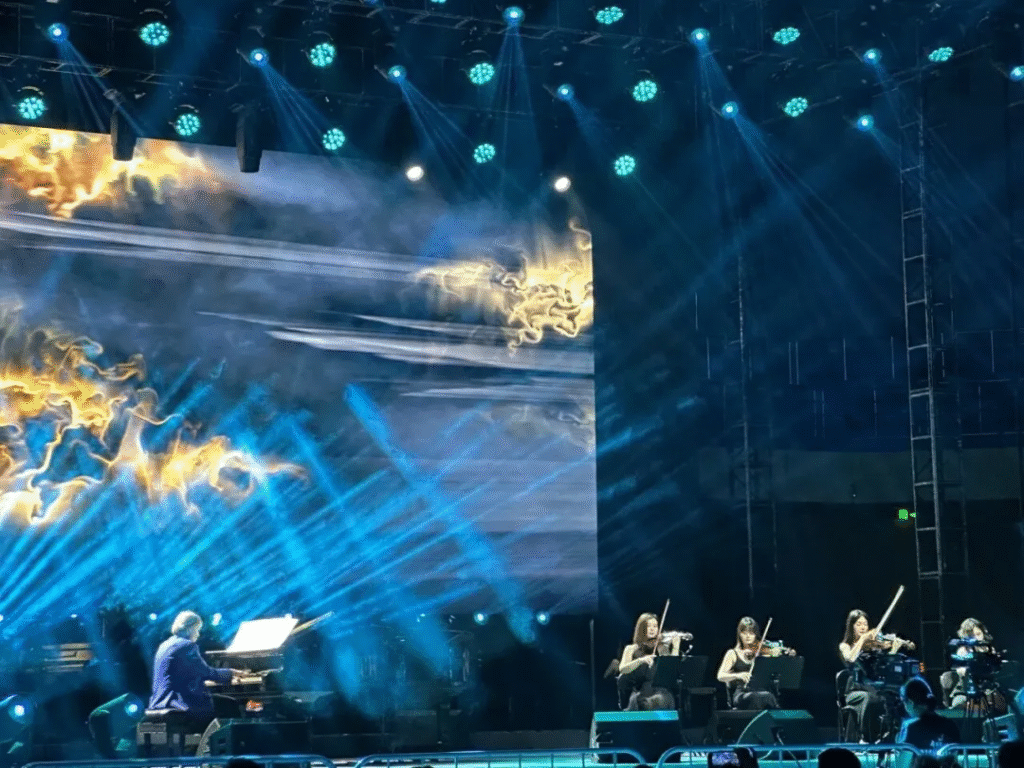 ZSOUND Concert Audio System for Richard Clayderman Concert