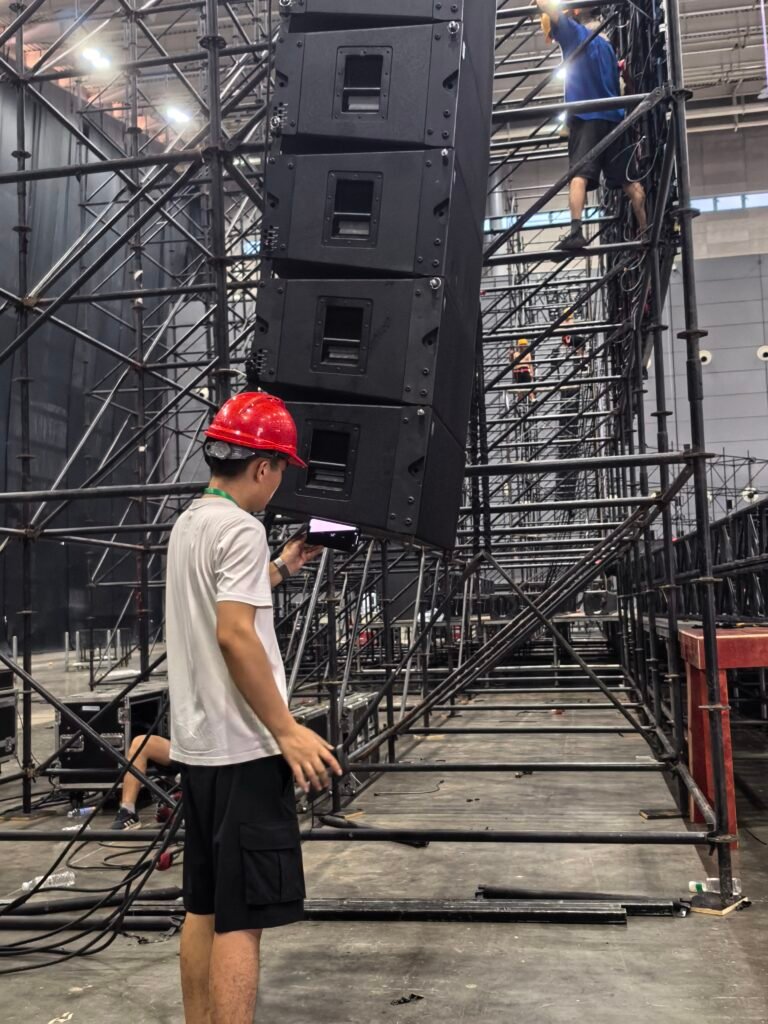 ZSOUND Pro Line Array Speaker System for Zhongding Hengsheng 10th Anniversary Event