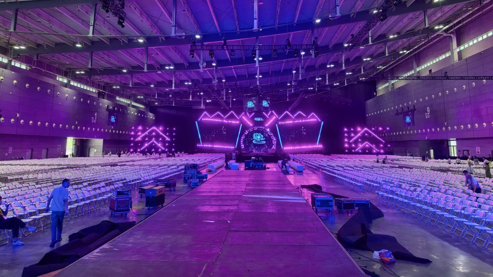 ZSOUND Pro Line Array Speaker System for Zhongding Hengsheng 10th Anniversary Event